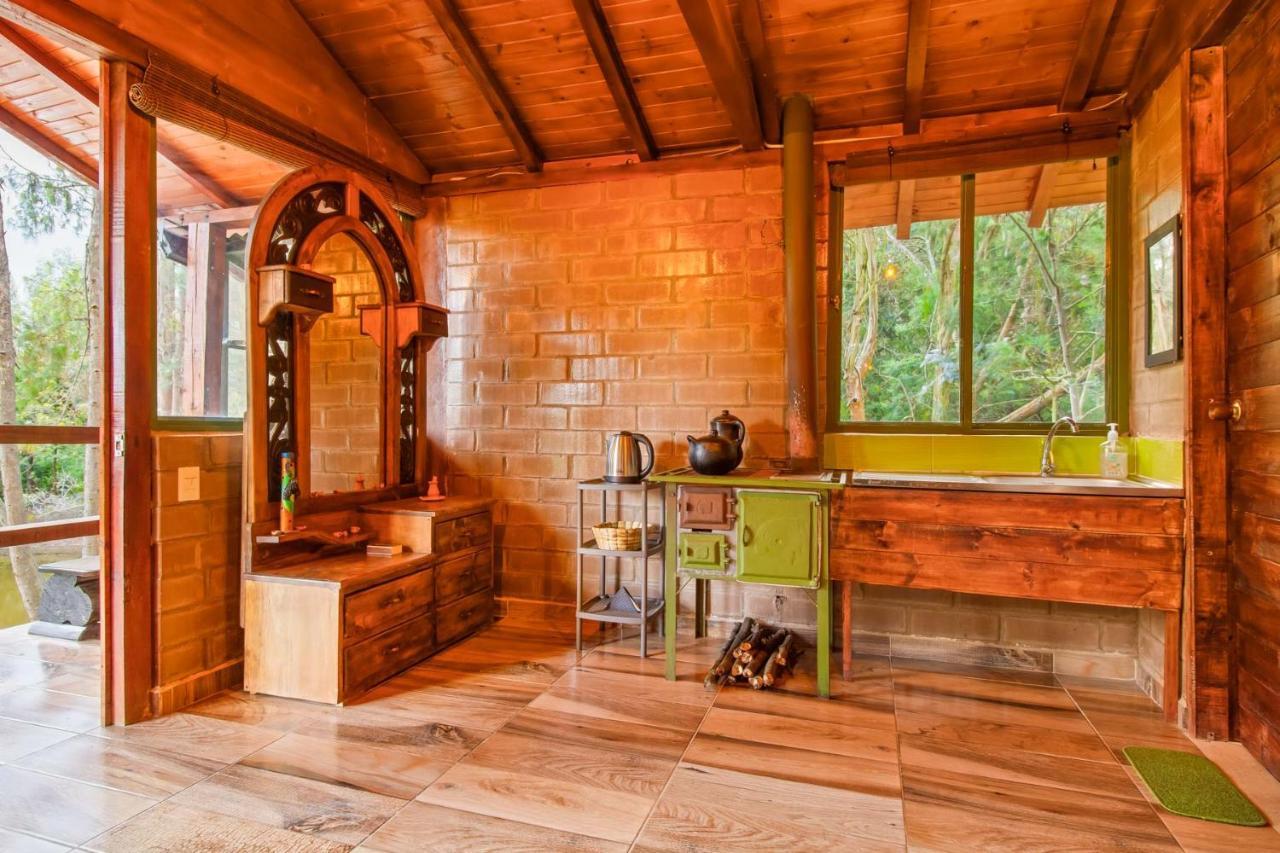 Cabana Tipo Glamping Savieza Life Experience Nemocon Exterior photo