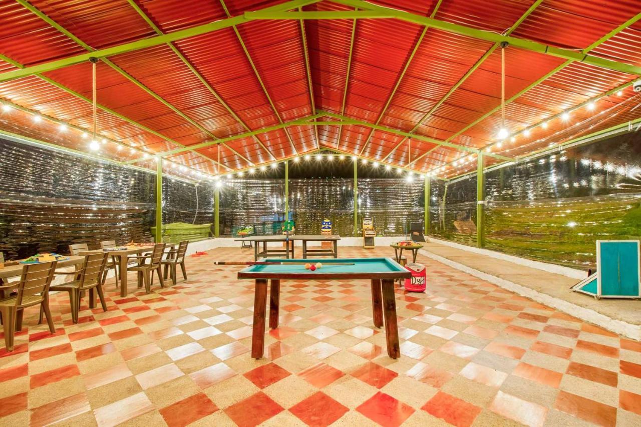 Cabana Tipo Glamping Savieza Life Experience Nemocon Exterior photo