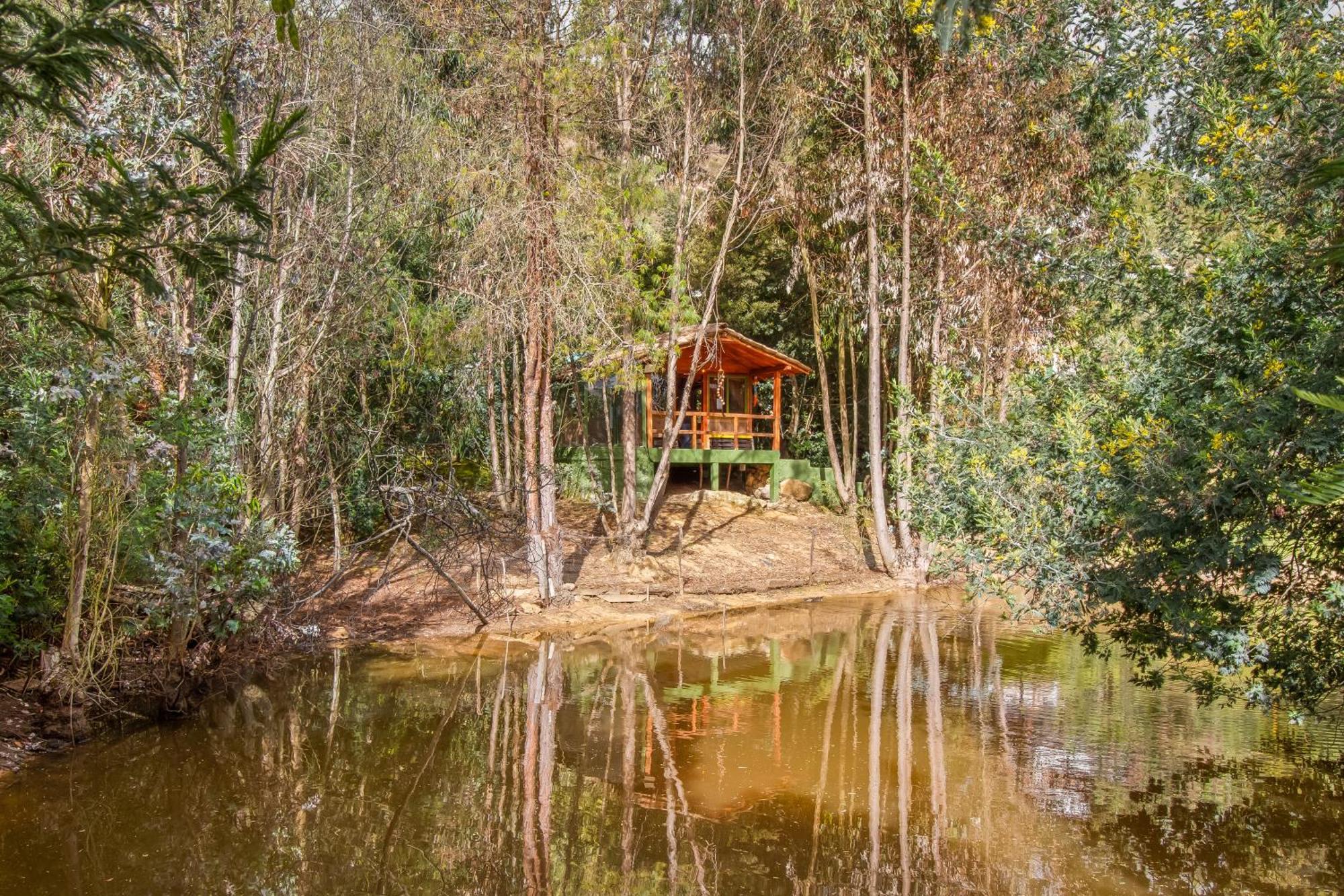 Cabana Tipo Glamping Savieza Life Experience Nemocon Exterior photo